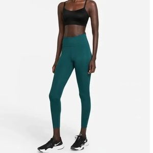 Nike One Luxe Women’s Mid-Rise 7/8 Legging Dark Teal Medium